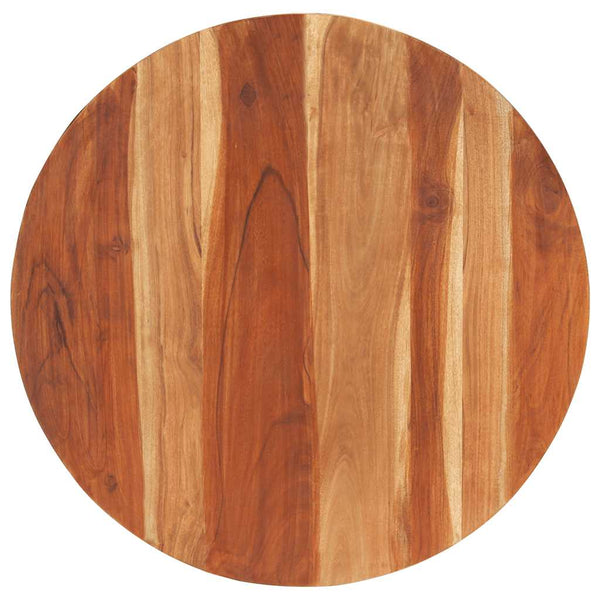 vidaXL Tabletop Solid Rosewood Round 15-16 mm 80 cm