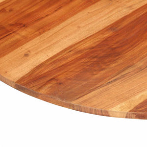 vidaXL Tabletop Solid Rosewood Round 15-16 mm 80 cm