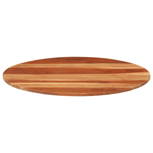 vidaXL Tabletop Solid Rosewood Round 15-16 mm 80 cm