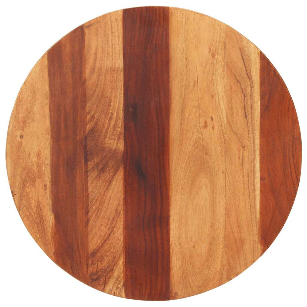 vidaXL Tabletop Solid Rosewood Round 25-27 mm 60 cm