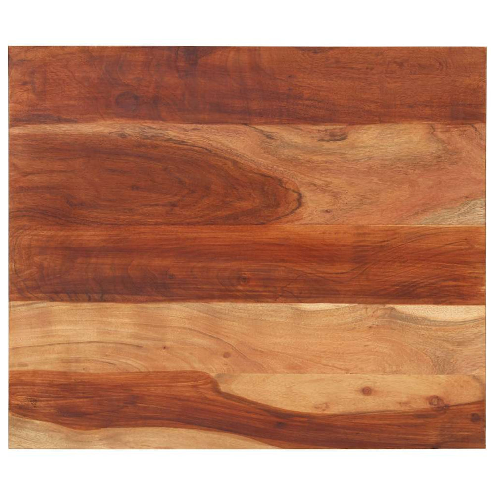 vidaXL Tabletop Solid Acacia Wood 15-16 mm 60x70 cm