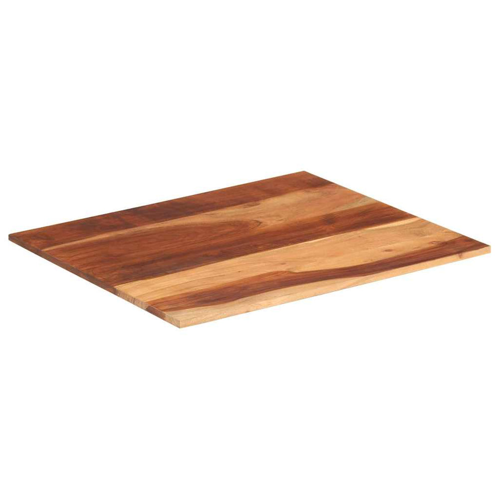 vidaXL Tabletop Solid Acacia Wood 15-16 mm 60x70 cm