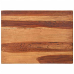 vidaXL Table Top Solid Acacia Wood 15-16 mm 60x80 cm