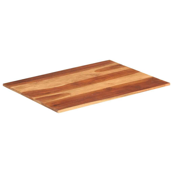 vidaXL Table Top Solid Acacia Wood 15-16 mm 60x80 cm