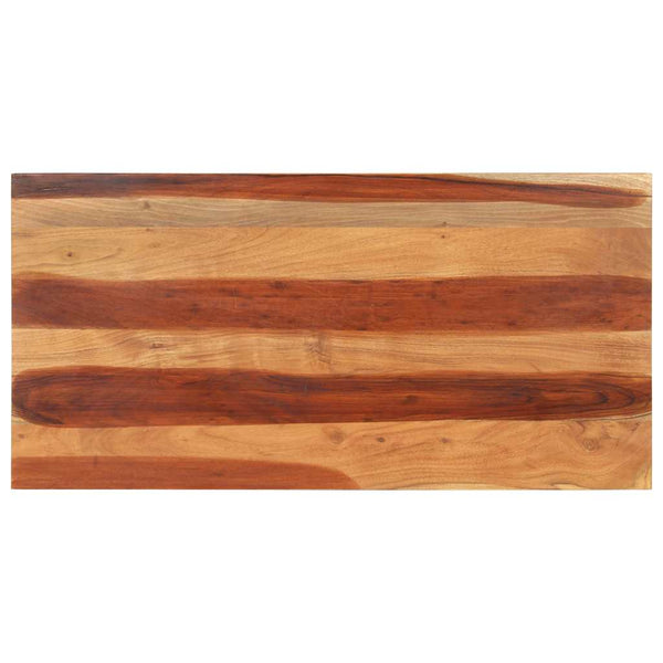 vidaXL Tabletop Solid Acacia Wood 15-16 mm 60x120 cm