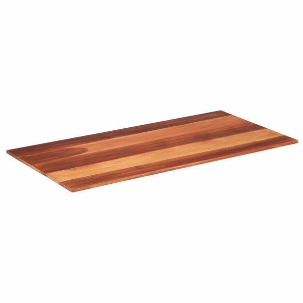 vidaXL Tabletop Solid Acacia Wood 15-16 mm 60x120 cm