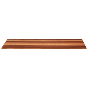 vidaXL Tabletop Solid Acacia Wood 15-16 mm 60x120 cm