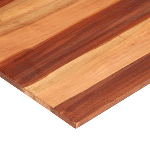 vidaXL Tabletop Solid Acacia Wood 15-16 mm 60x120 cm