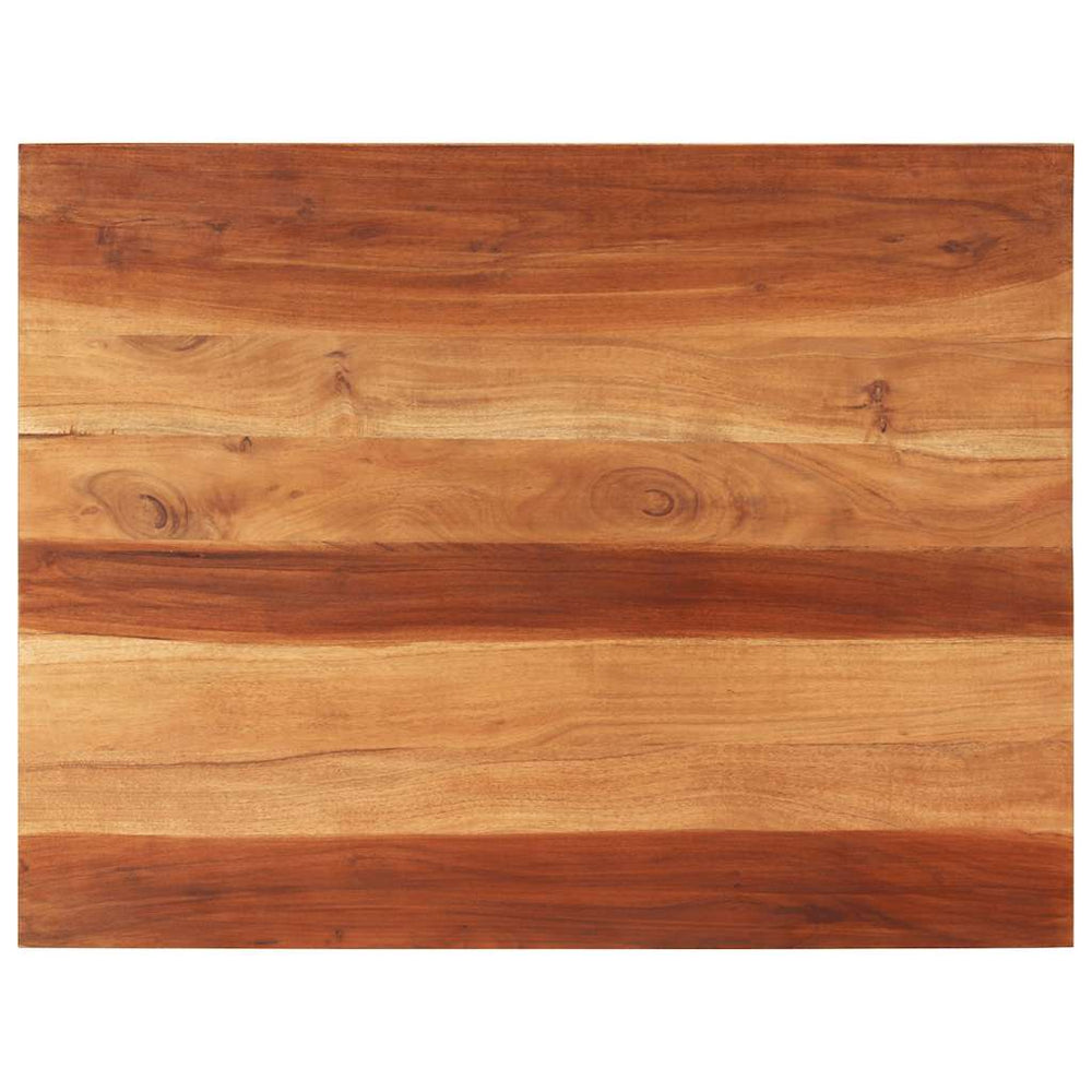 vidaXL Tabletop Solid Acacia Wood 15-16 mm 70x90 cm