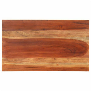 vidaXL Tabletop Solid Acacia Wood 25-27 mm 60x100 cm