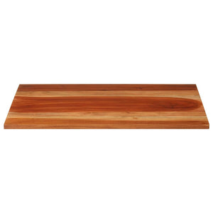 vidaXL Tabletop Solid Acacia Wood 25-27 mm 60x100 cm