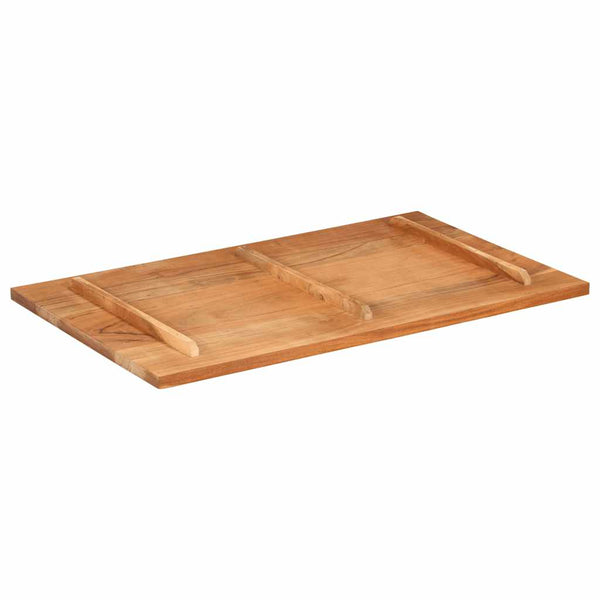 vidaXL Tabletop Solid Acacia Wood 25-27 mm 60x100 cm