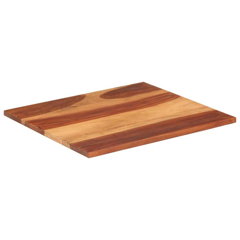 vidaXL Tabletop Solid Acacia Wood 25-27 mm 70x80 cm