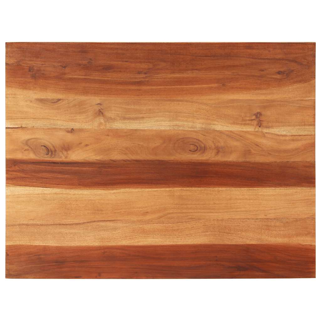 vidaXL Table Top Solid Sheesham Wood 25-27 mm 70x90 cm