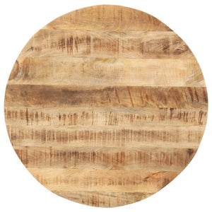 vidaXL Tabletop Solid Mango Wood Round 15-16 mm 40 cm