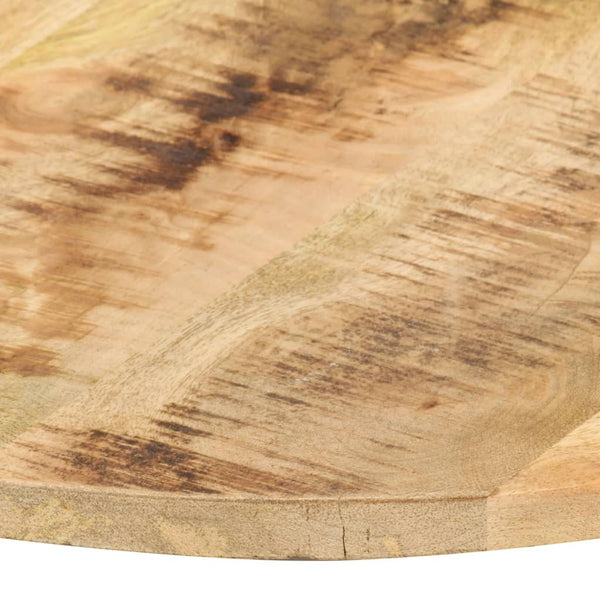 vidaXL Tabletop Solid Mango Wood Round 15-16 mm 40 cm