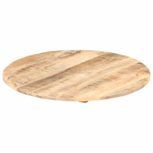 vidaXL Tabletop Solid Mango Wood Round 15-16 mm 50 cm