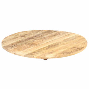 vidaXL Tabletop Solid Mango Wood Round 15-16 mm 50 cm