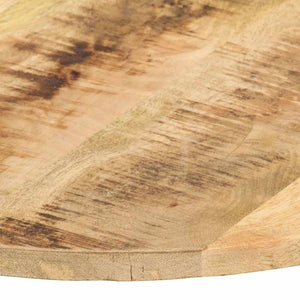 vidaXL Tabletop Solid Mango Wood Round 15-16 mm 50 cm