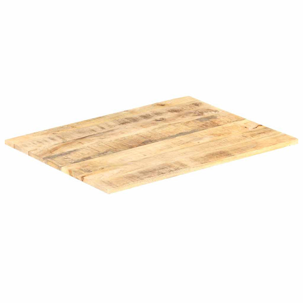 vidaXL Tabletop Solid Mango Wood 15-16 mm 80x60 cm