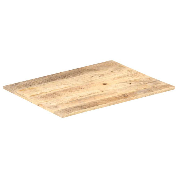 vidaXL Tabletop Solid Mango Wood 15-16 mm 80x60 cm