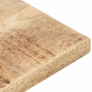 vidaXL Tabletop Solid Mango Wood 15-16 mm 80x60 cm