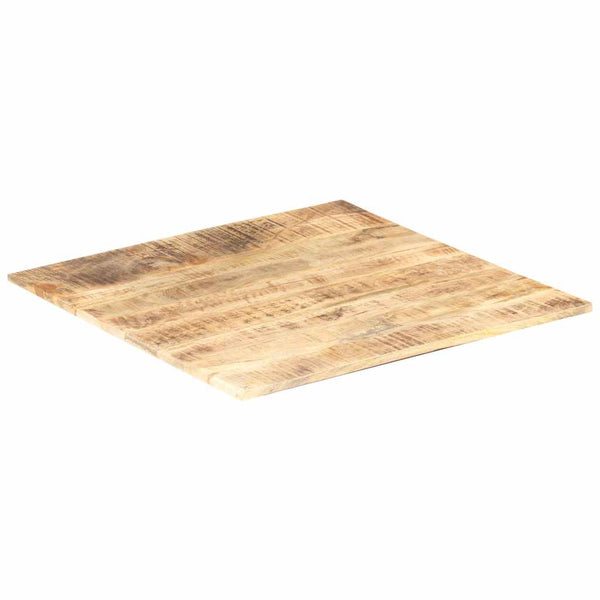 vidaXL Tabletop Solid Mango Wood 15-16 mm 80x80 cm