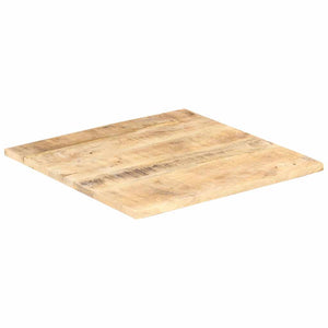 vidaXL Tabletop Solid Mango Wood 25-27 mm 60x60 cm