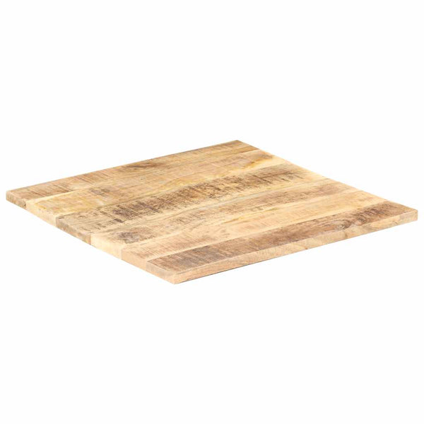 vidaXL Tabletop Solid Mango Wood 25-27 mm 60x60 cm