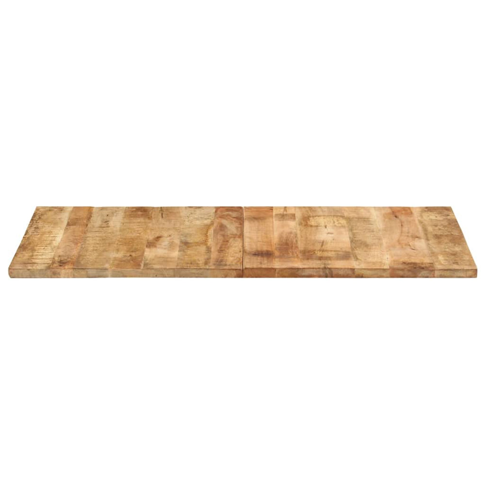 vidaXL Solid Mango Wood Tabletop 25-27 mm 120x60 cm