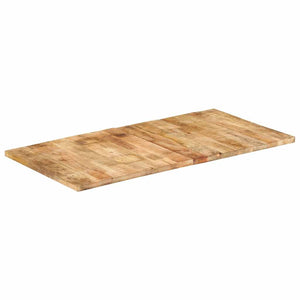 vidaXL Solid Mango Wood Tabletop 25-27 mm 120x60 cm