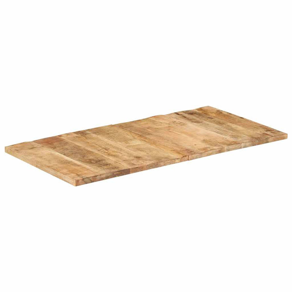 vidaXL Solid Mango Wood Tabletop 25-27 mm 120x60 cm