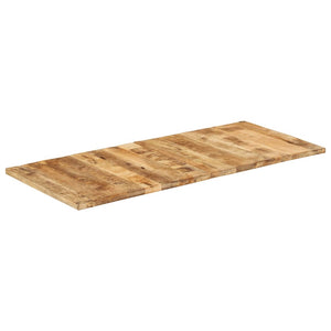 vidaXL Tabletop Solid Mango Wood 25-27 mm 140x60 cm