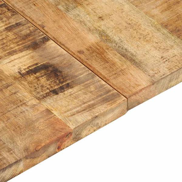 vidaXL Tabletop Solid Mango Wood 25-27 mm 140x60 cm