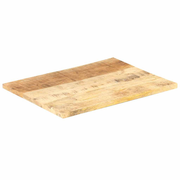 vidaXL Tabletop Solid Mango Wood 25-27 mm 80x70 cm