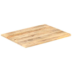 vidaXL Tabletop Solid Mango Wood 25-27 mm 90x70 cm