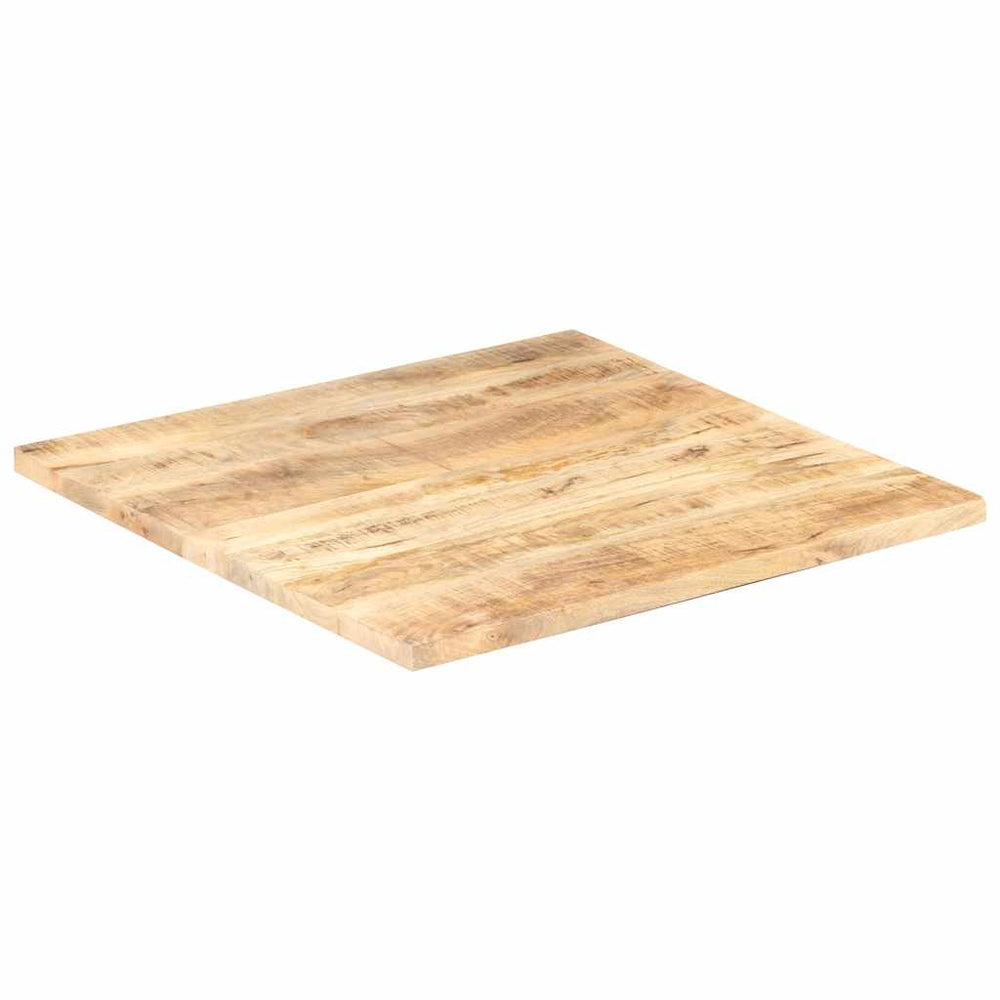 vidaXL Tabletop Solid Mango Wood 25-27 mm 80x80 cm
