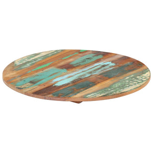 vidaXL Tabletop Round 40 cm 15-16 mm Solid Reclaimed Wood