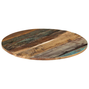 vidaXL Round Table Top 70 cm 15-16 mm Solid Reclaimed Wood