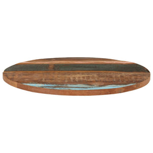 vidaXL Table Top Round 70 cm 25-27 mm Solid Reclaimed Wood