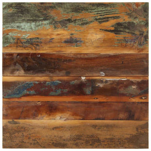 vidaXL Tabletop Square 60x60 cm 15-16 mm Solid Reclaimed Wood