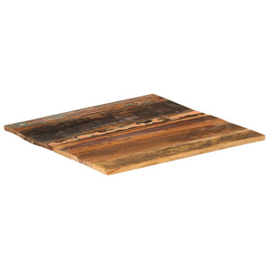 vidaXL Tabletop Square 60x60 cm 15-16 mm Solid Reclaimed Wood