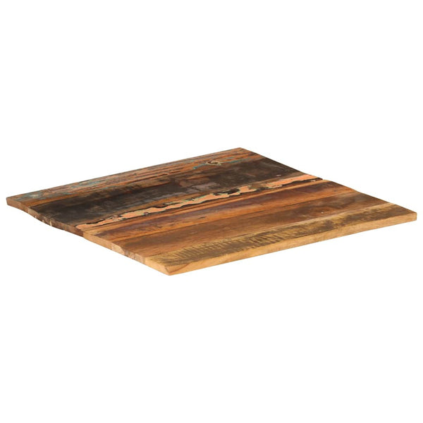 vidaXL Tabletop Square 60x60 cm 15-16 mm Solid Reclaimed Wood