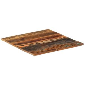vidaXL Tabletop Square 60x60 cm 15-16 mm Solid Reclaimed Wood