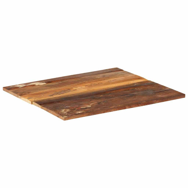 vidaXL Tabletop Square 60x60 cm 15-16 mm Solid Reclaimed Wood