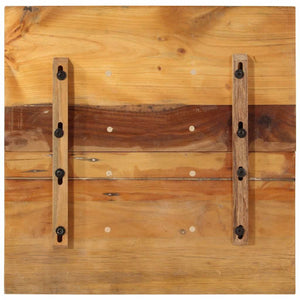 vidaXL Tabletop Square 60x60 cm 15-16 mm Solid Reclaimed Wood
