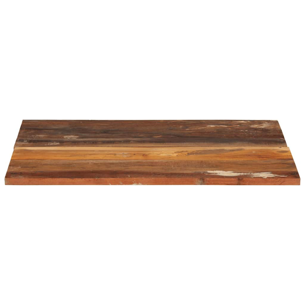 vidaXL Tabletop Rectangular 60x70 cm 15-16 mm Solid Reclaimed Wood