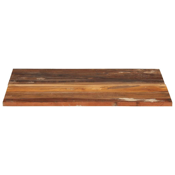 vidaXL Tabletop Rectangular 60x70 cm 15-16 mm Solid Reclaimed Wood