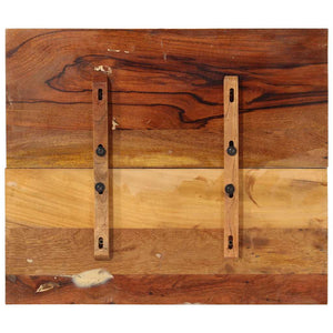 vidaXL Tabletop Rectangular 60x70 cm 15-16 mm Solid Reclaimed Wood