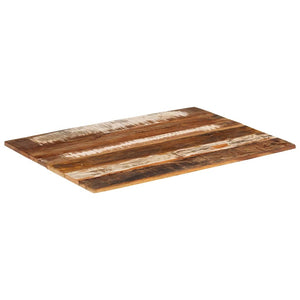 vidaXL Tabletop Rectangular 60x80 cm 15-16 mm Solid Reclaimed Wood